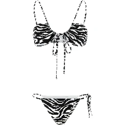 Bicolor Polyester Bikini