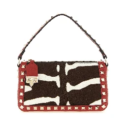Multicolor Calfskin Shoulder Bag