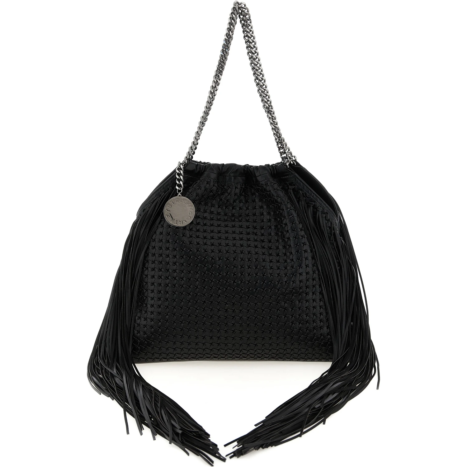 Black Polyamide Shoulder Bag