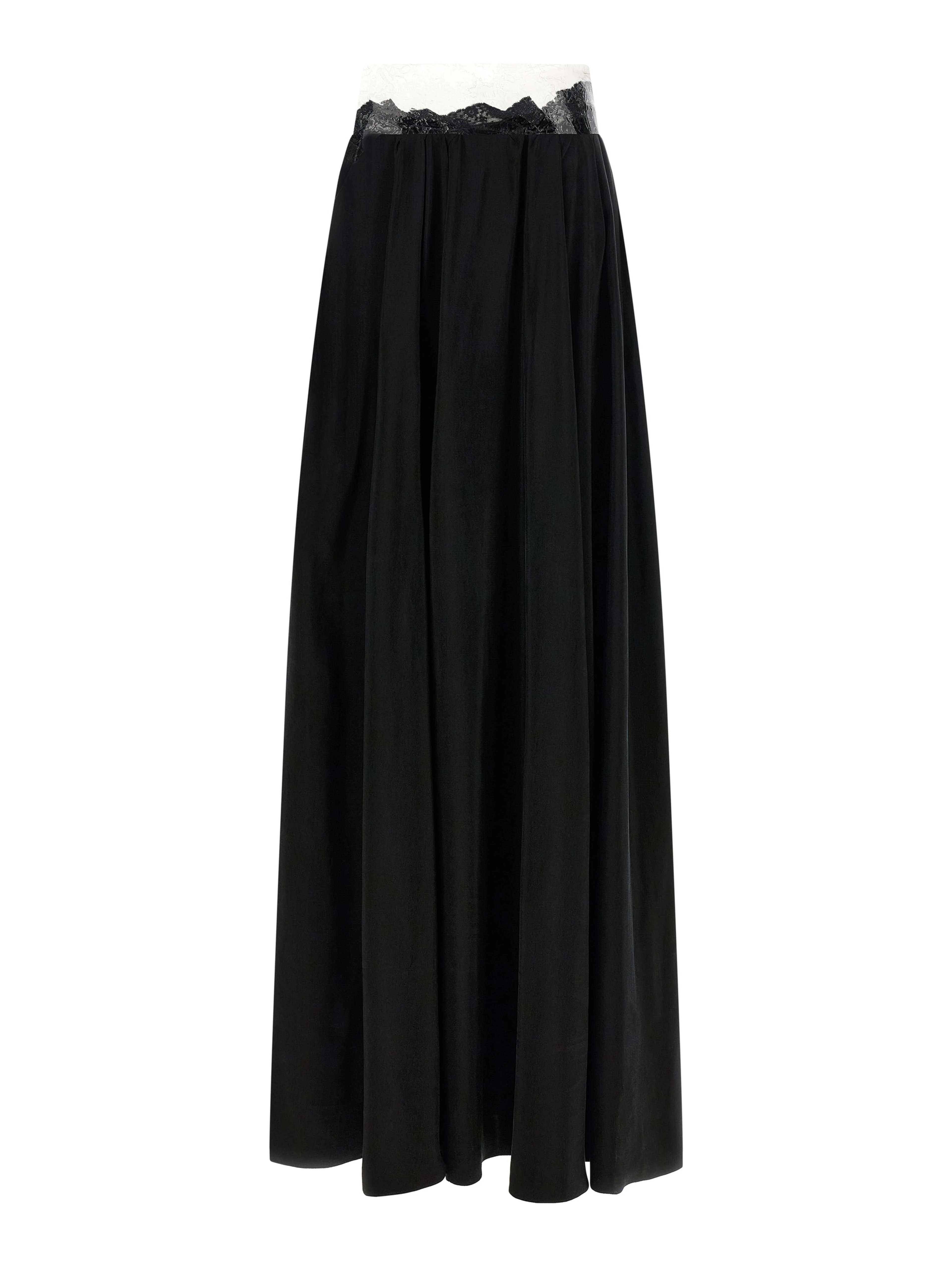 Black Copper Mini Skirt