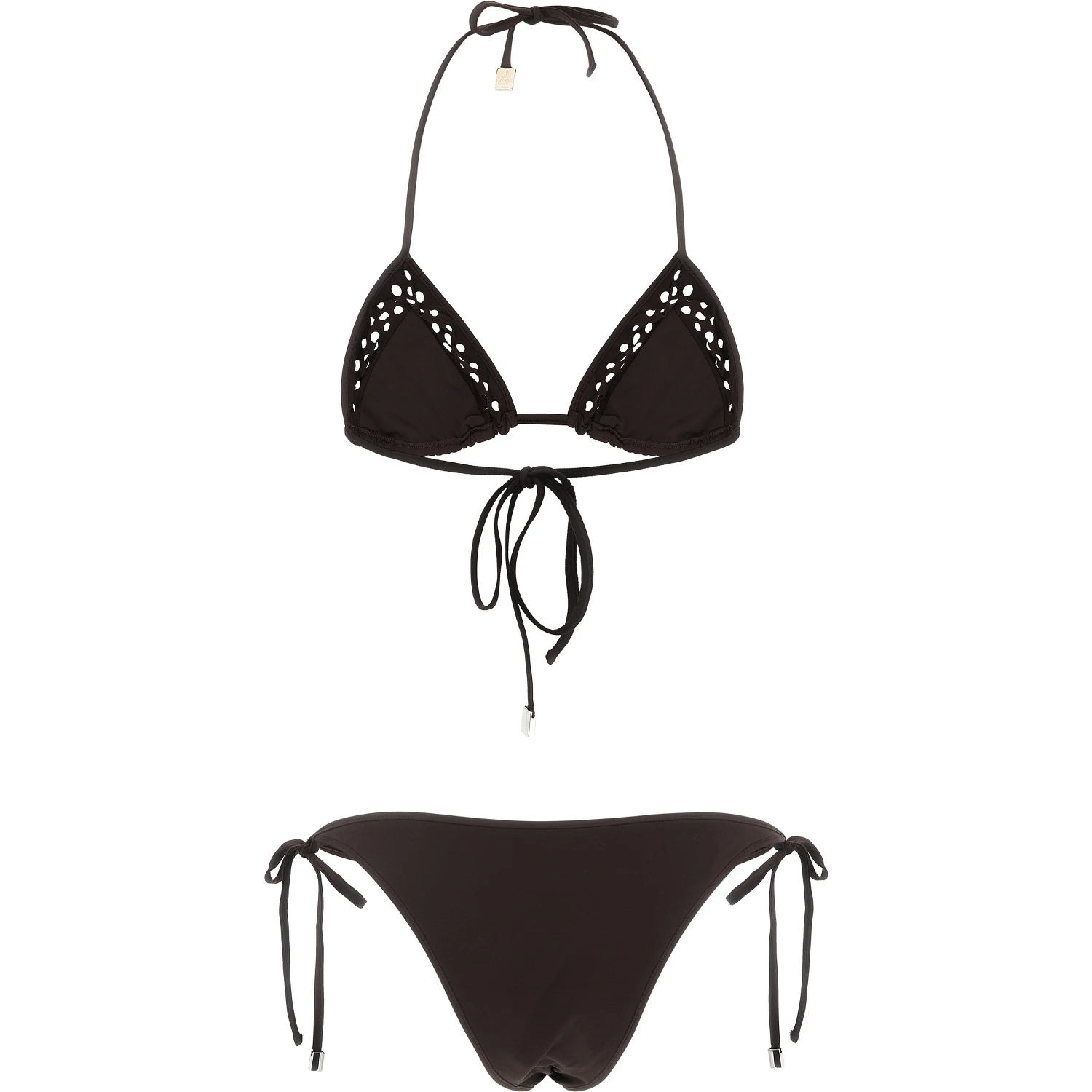 Brown Polyamide Bikini