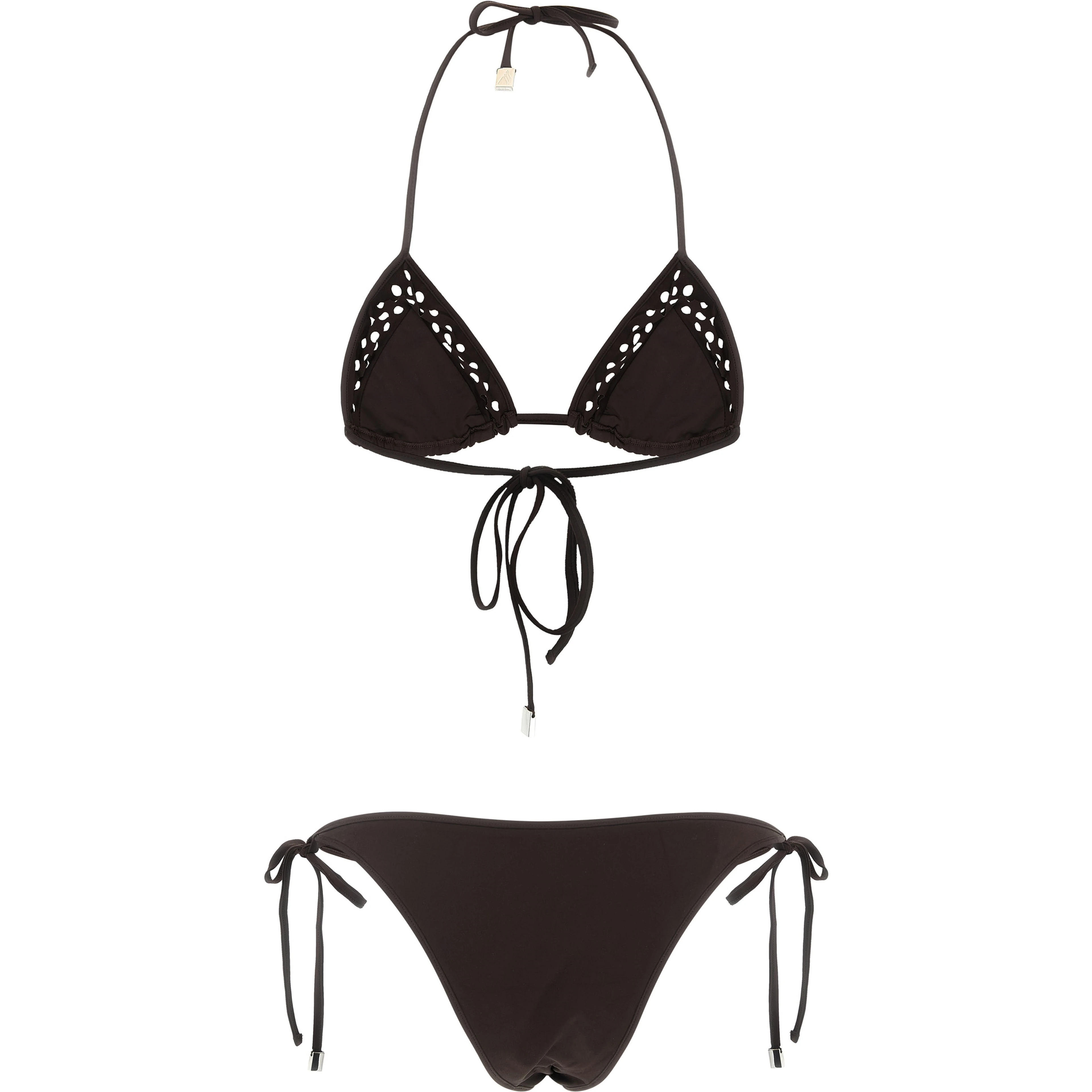 Brown Polyamide Bikini