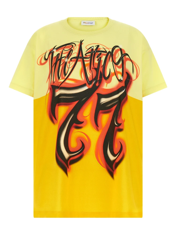 Bicolor Cotton T-Shirt