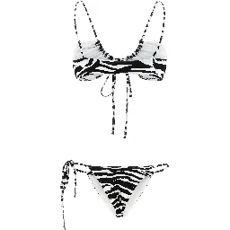 Bicolor Polyester Bikini