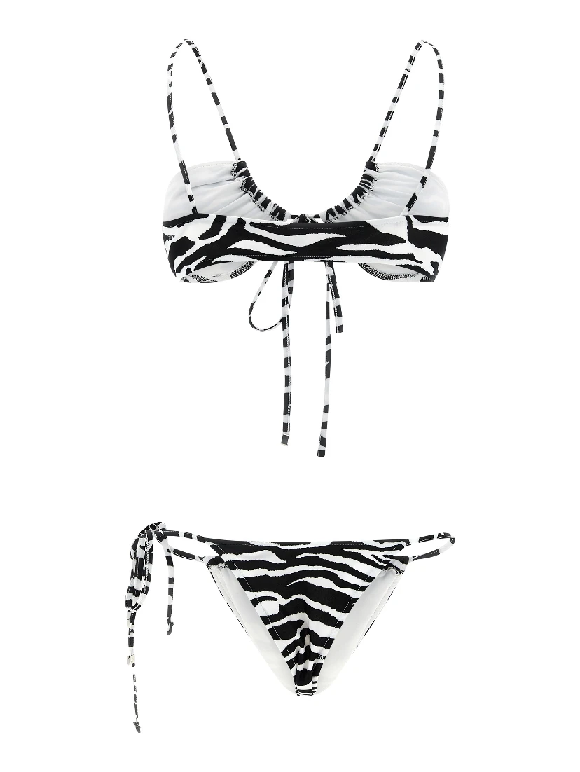 Bicolor Polyester Bikini