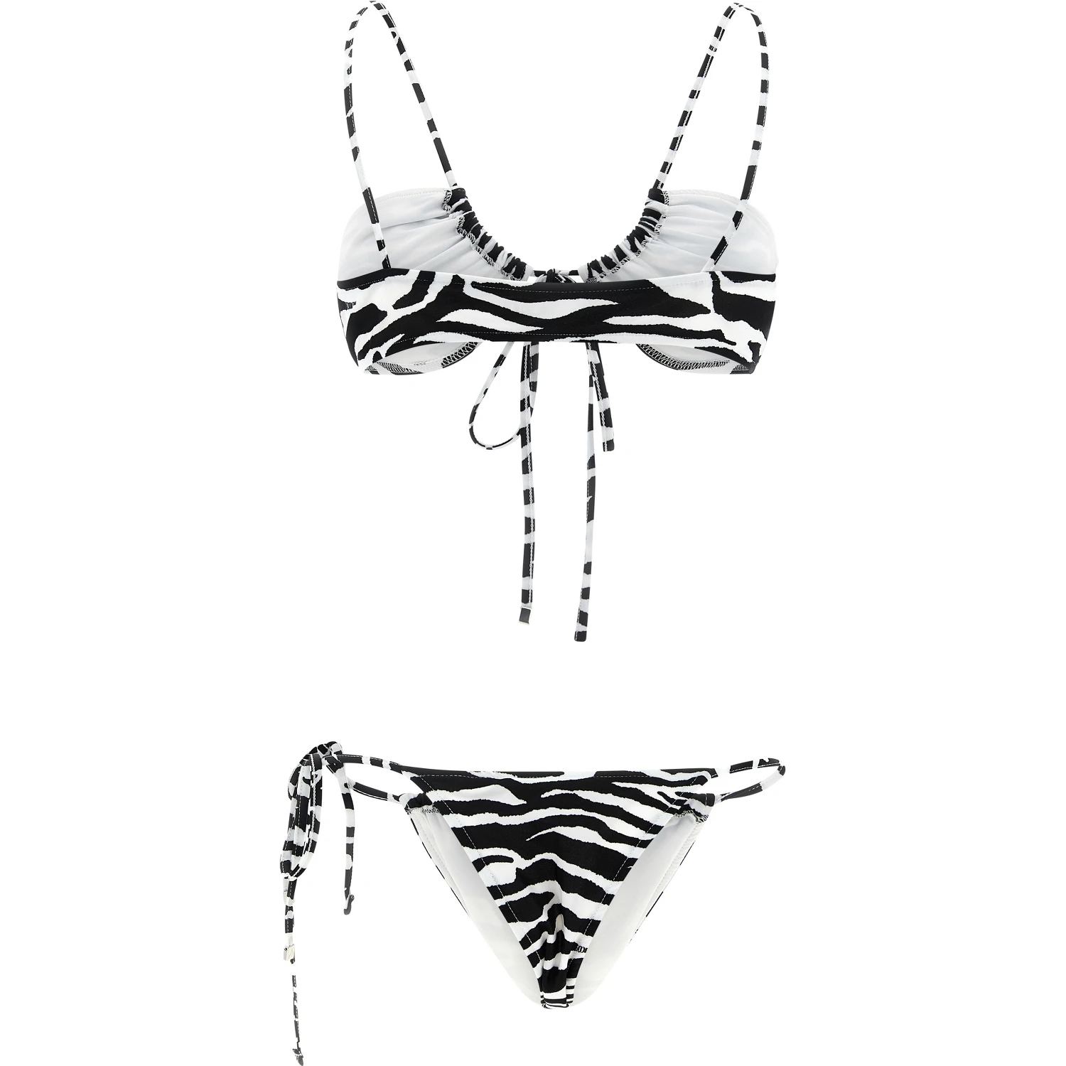 Bicolor Polyester Bikini