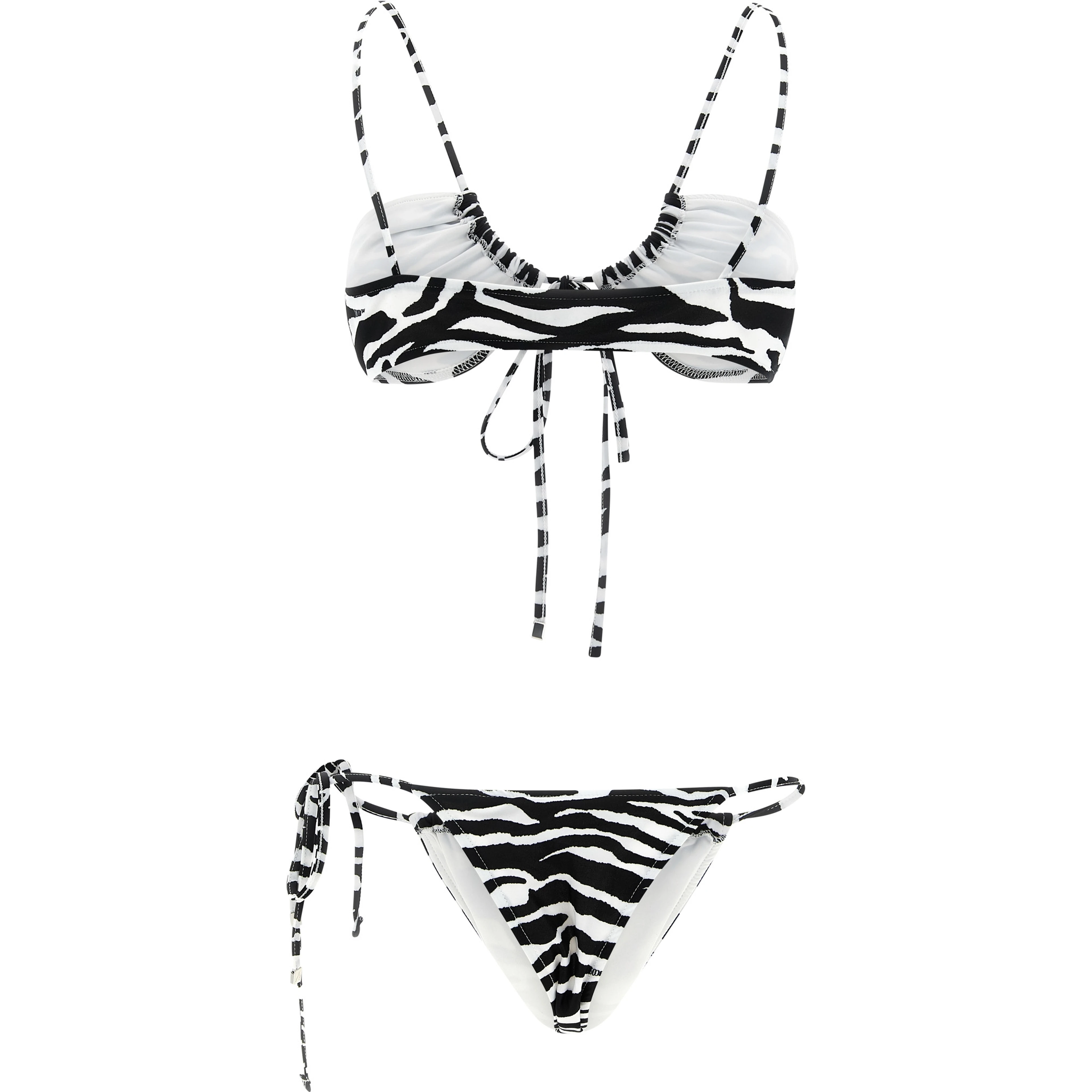 Bicolor Polyester Bikini