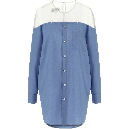 Blue Cotton Blouse