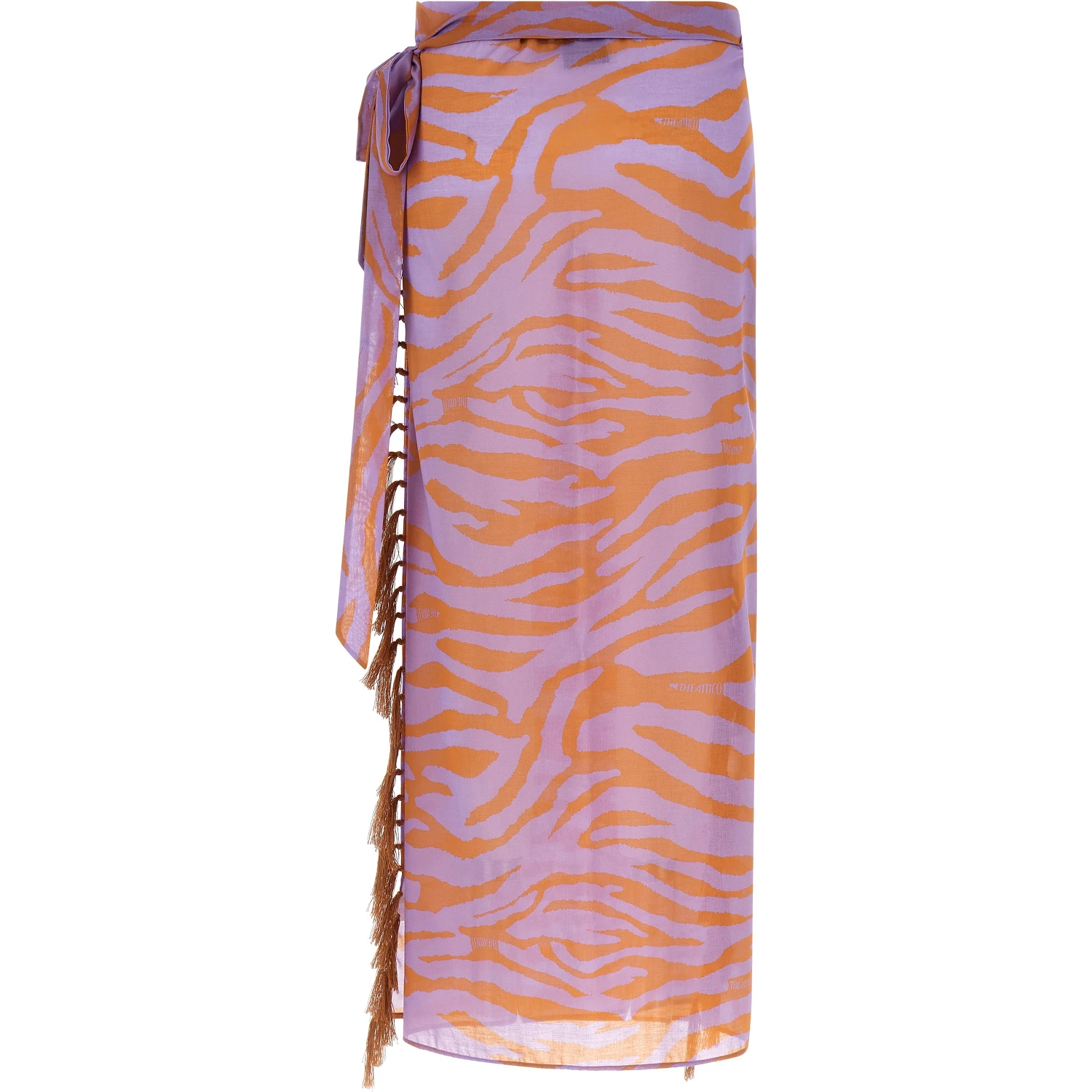 Purple Cotton Skirt