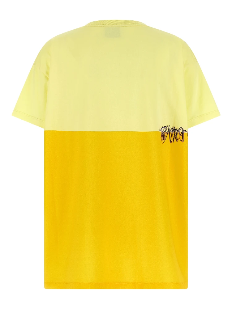 Bicolor Cotton T-Shirt alternative