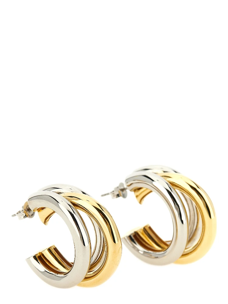 Multicolor Brass Earrings