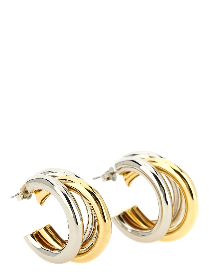 Multicolor Brass Earrings