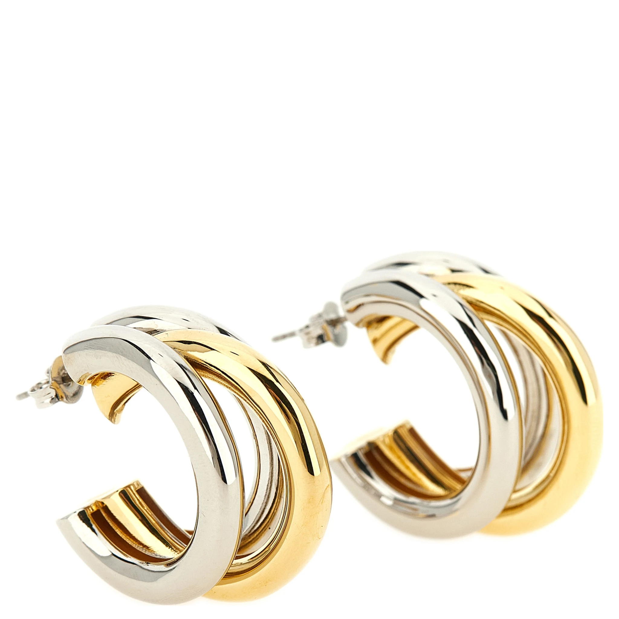 Multicolor Brass Earrings