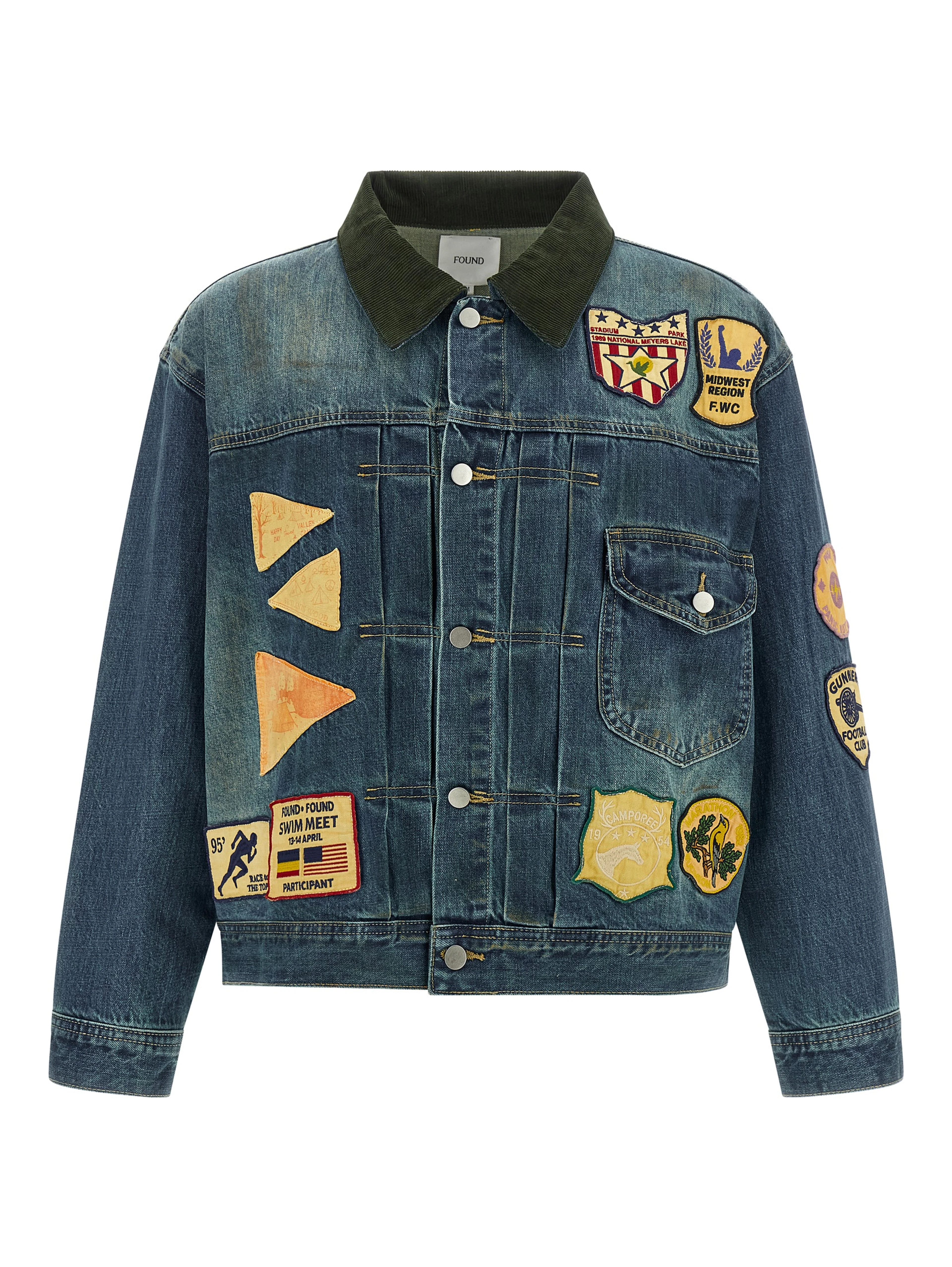 Blue Cotton Denim Jacket