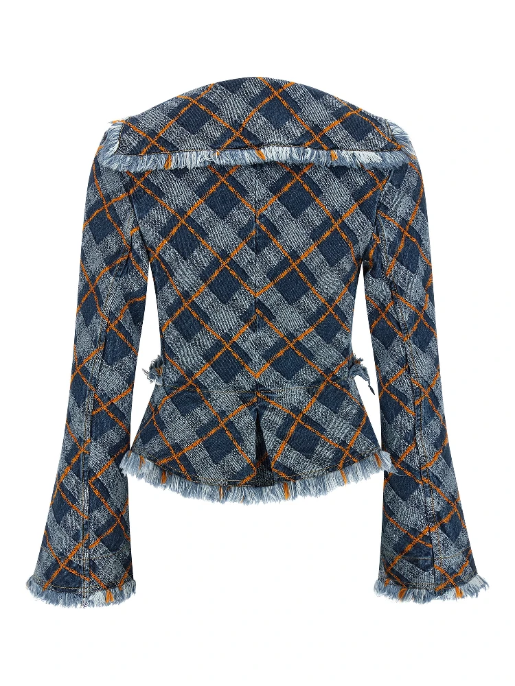 Blue Cotton Blazer alternative