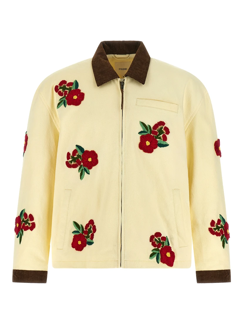 Multicolor Cotton Denim Jacket