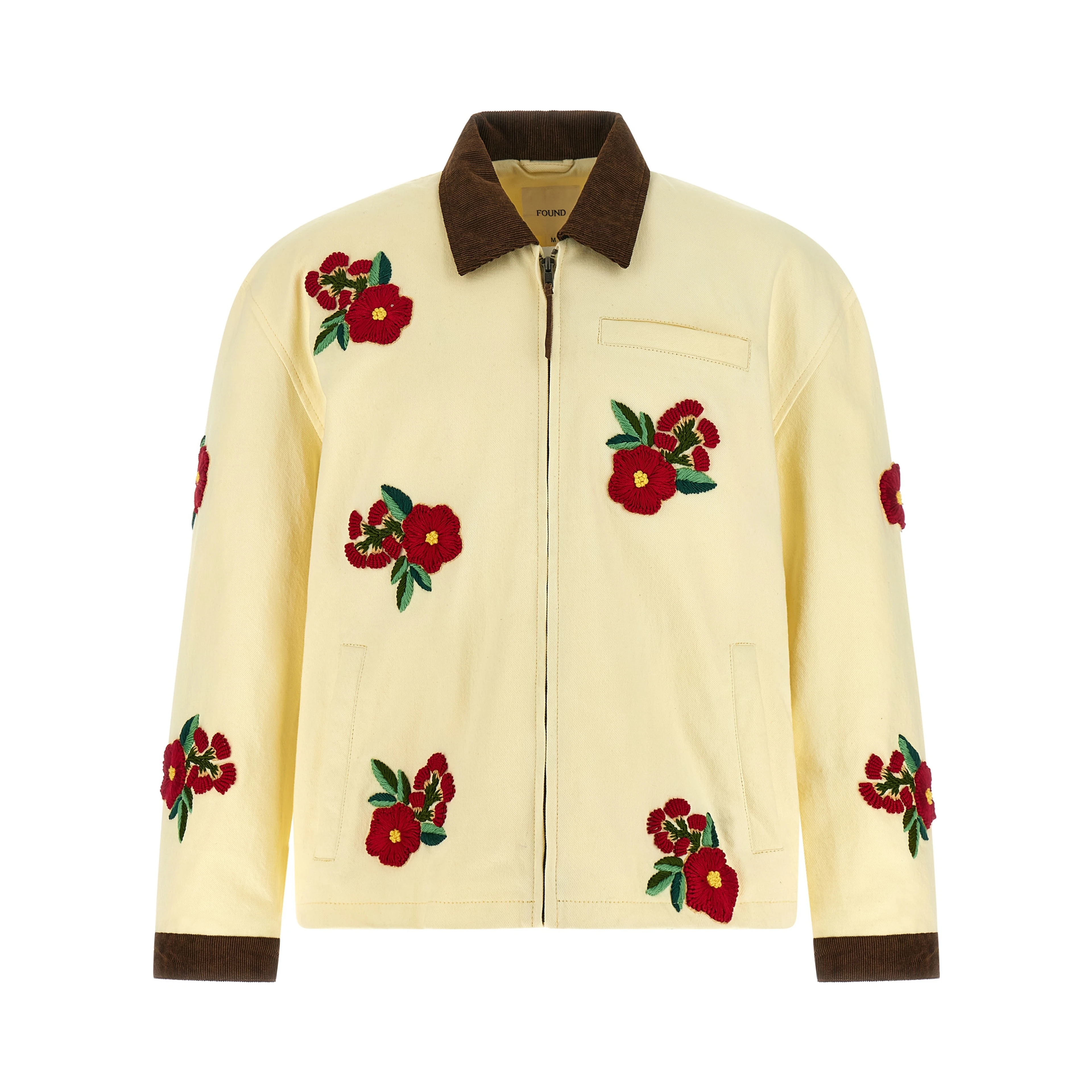 Multicolor Cotton Denim Jacket