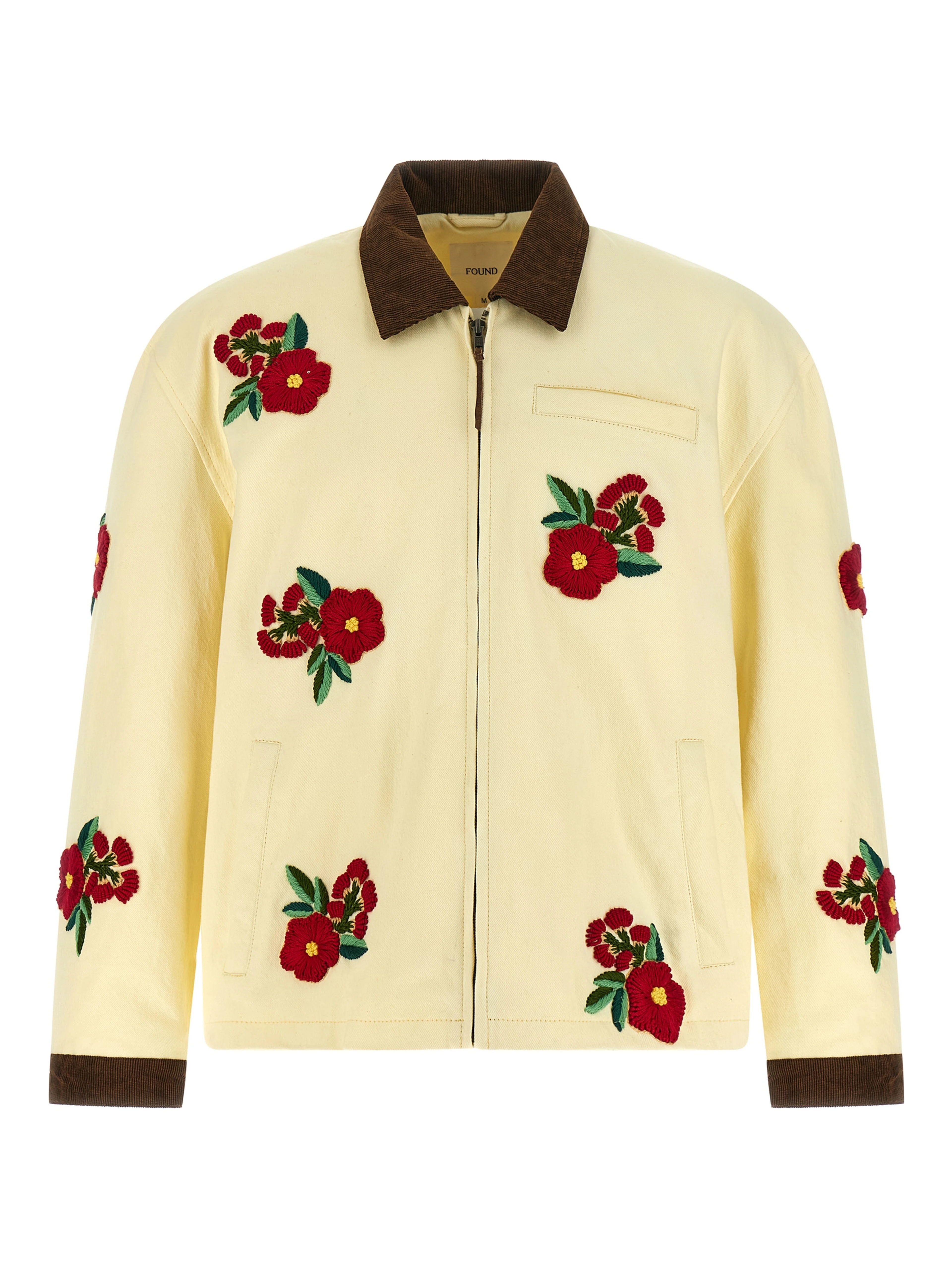 Multicolor Cotton Denim Jacket