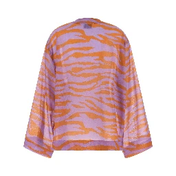 Purple Cotton Blouse