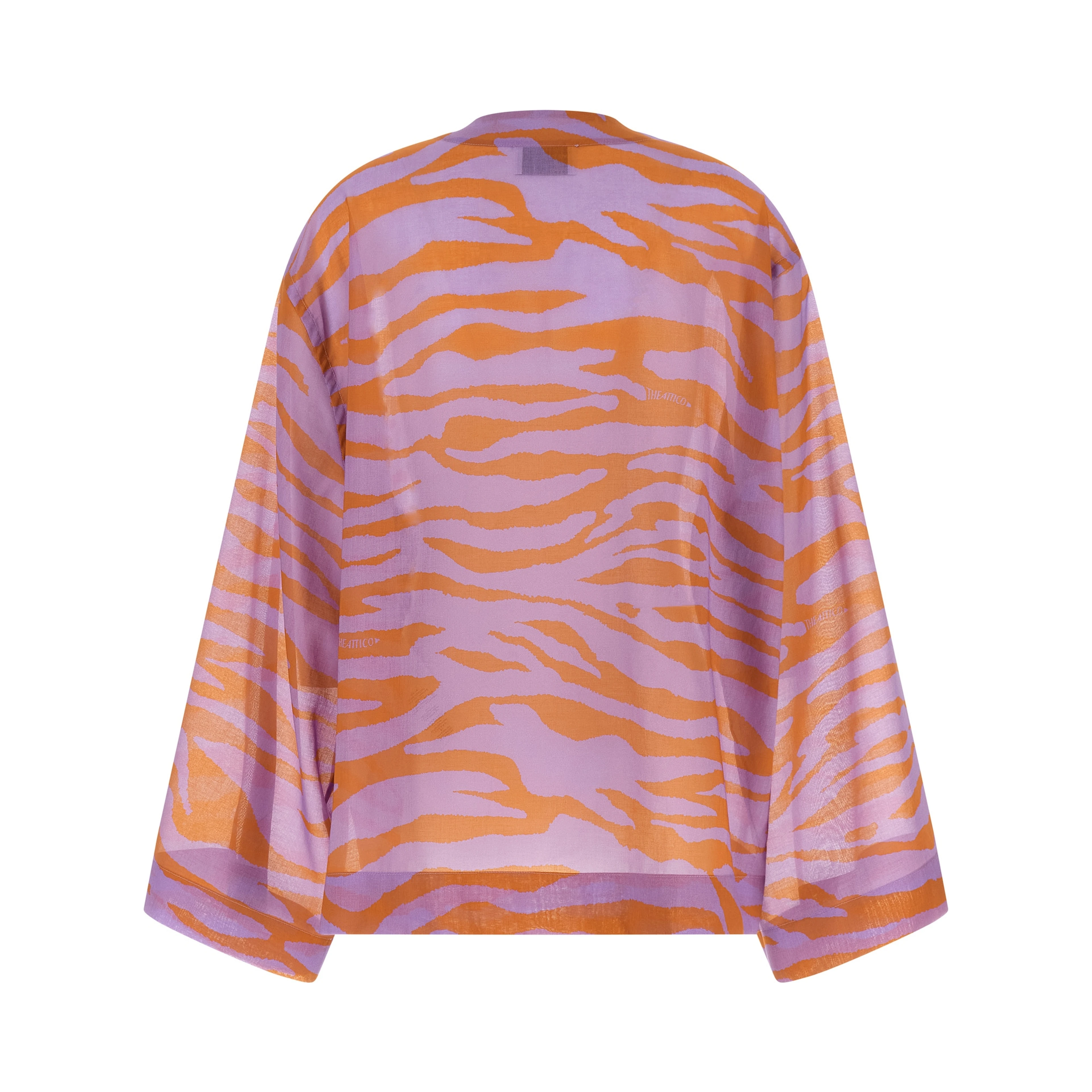 Purple Cotton Blouse