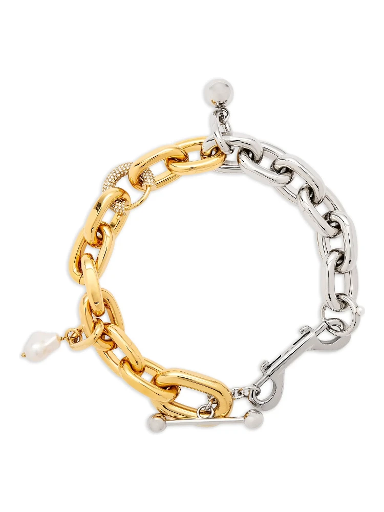 Multicolor Brass Necklace