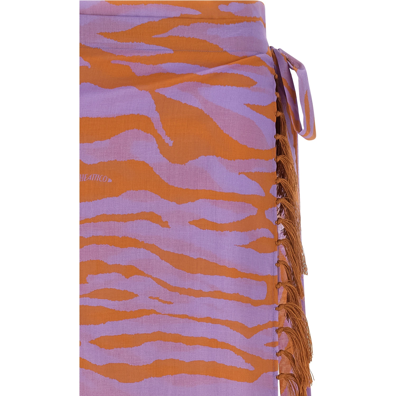 Purple Cotton Skirt