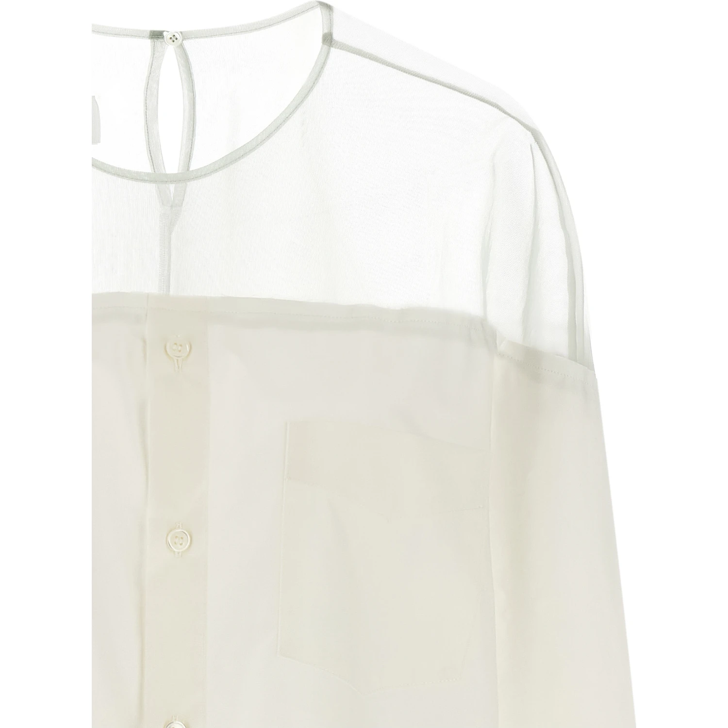 White Cotton Blouse