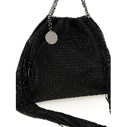 Black Polyamide Shoulder Bag
