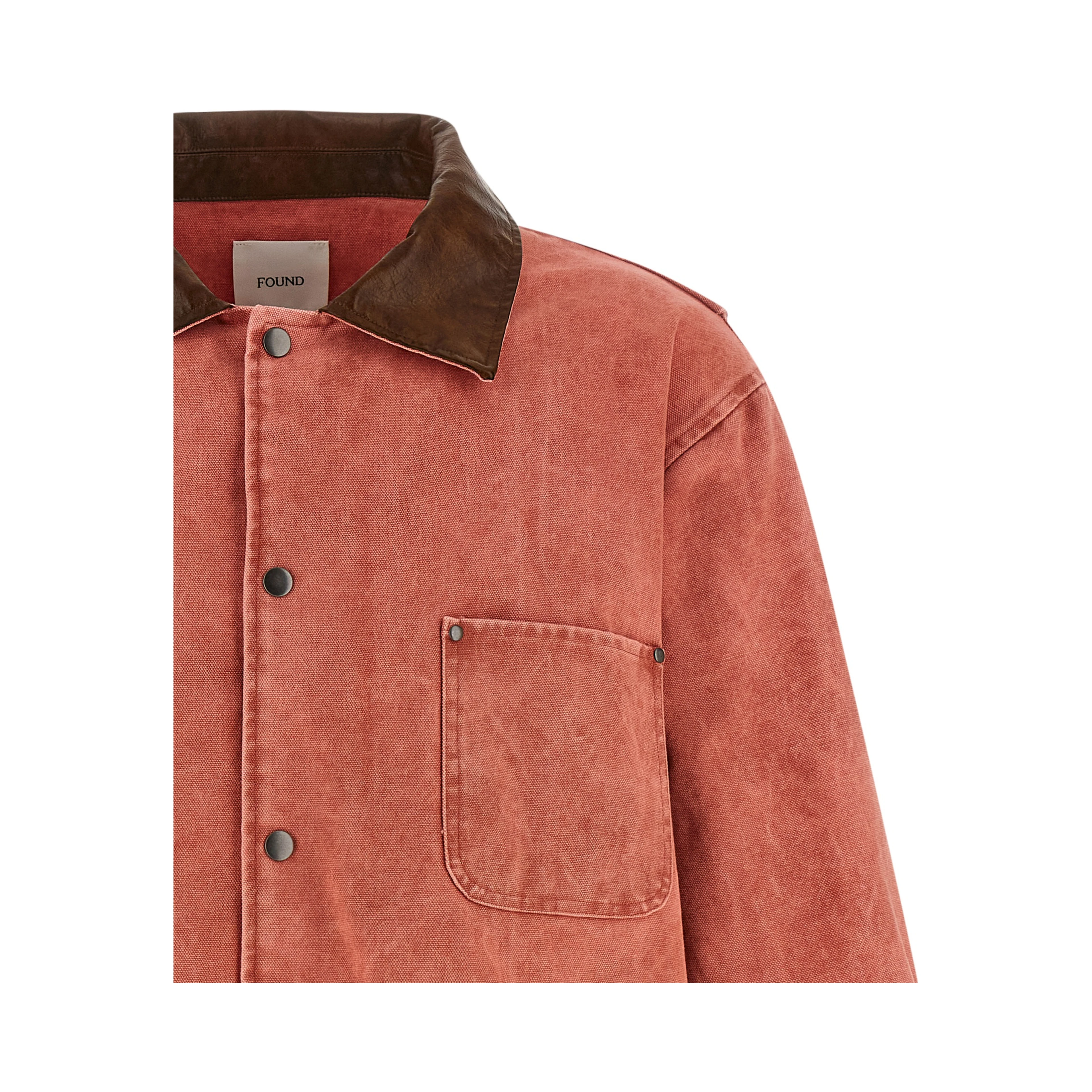 Multicolor Cotton Full-Length Jacket