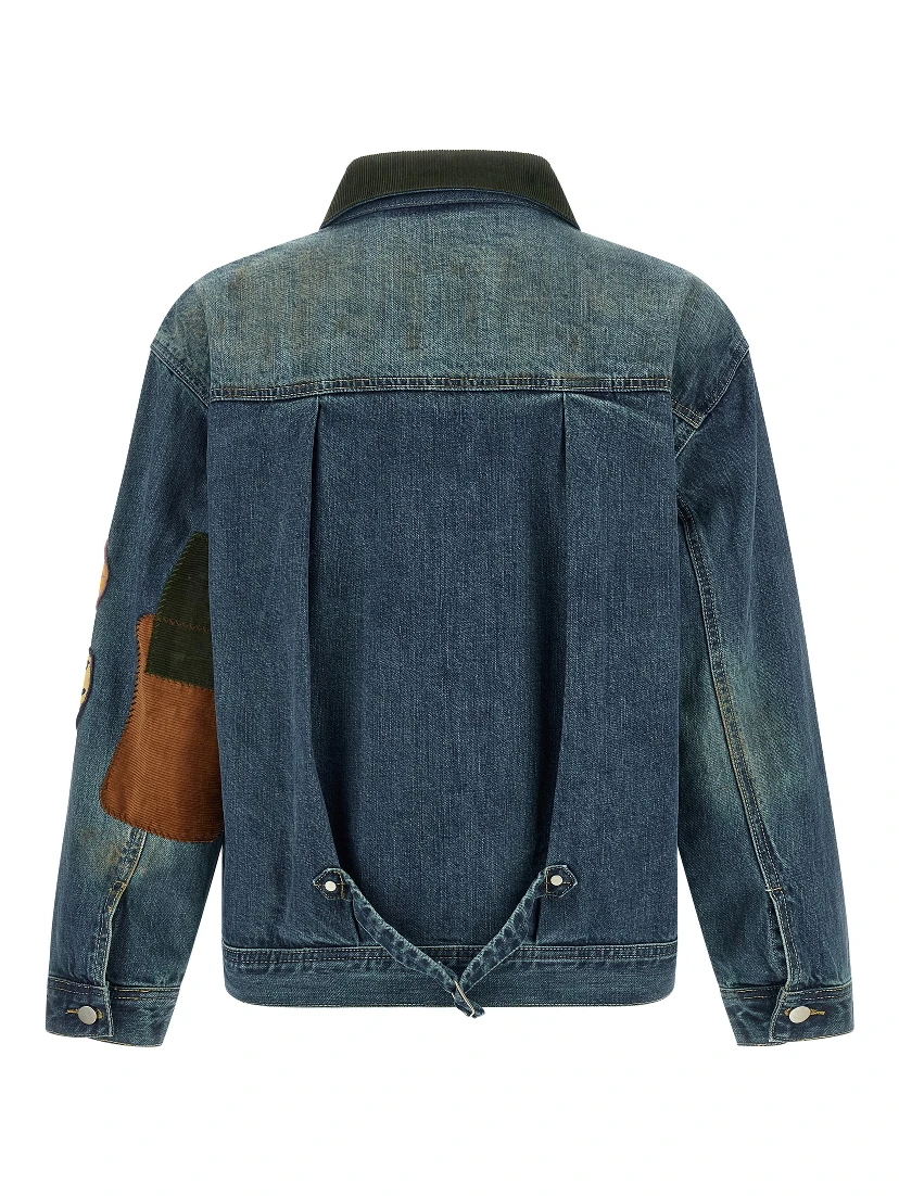 Blue Cotton Denim Jacket