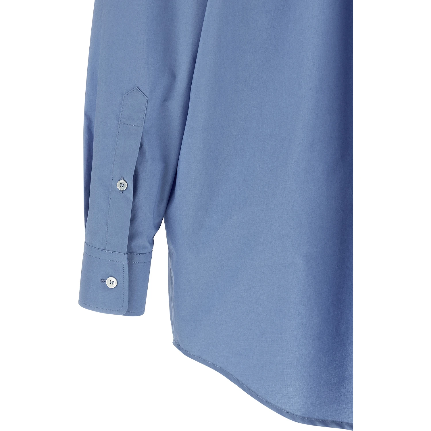 Blue Cotton Blouse