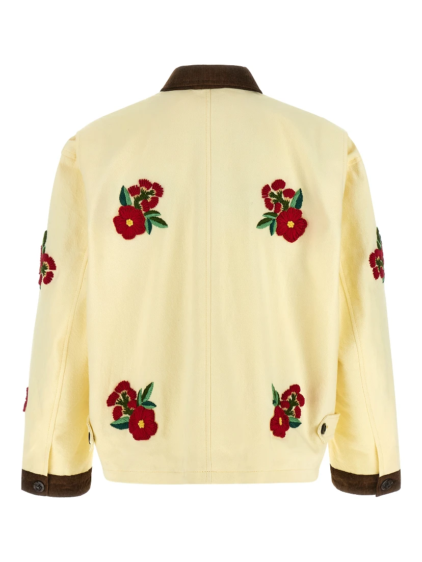 Multicolor Cotton Denim Jacket