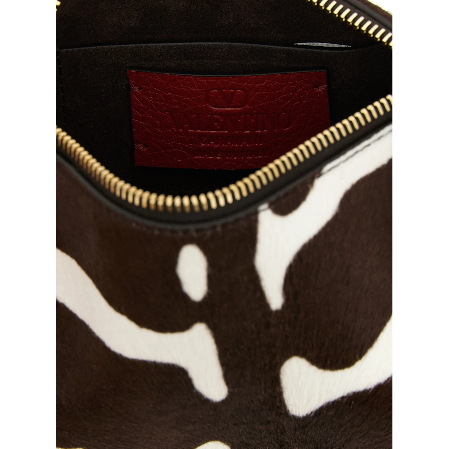 Multicolor Calfskin Shoulder Bag