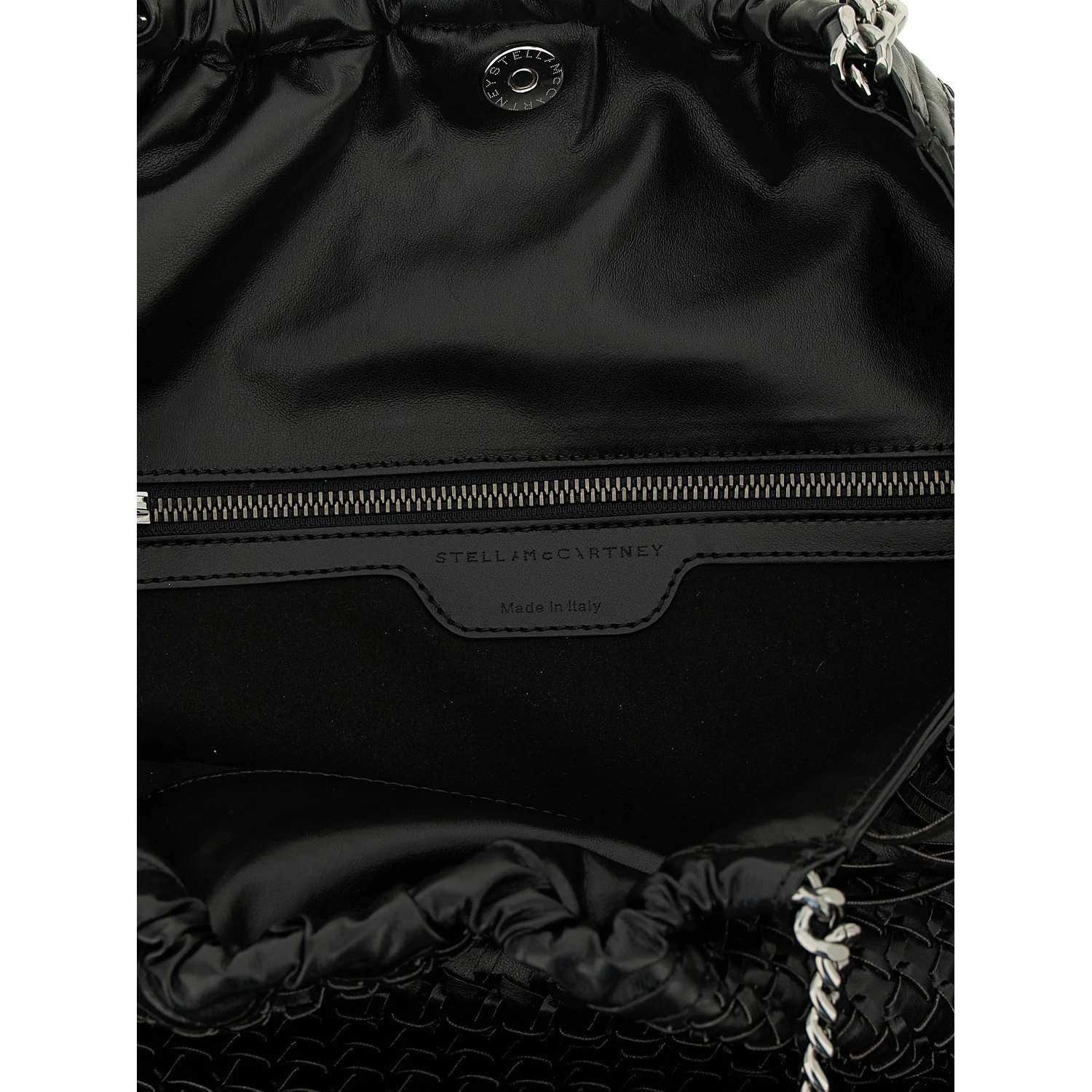 Black Polyamide Shoulder Bag