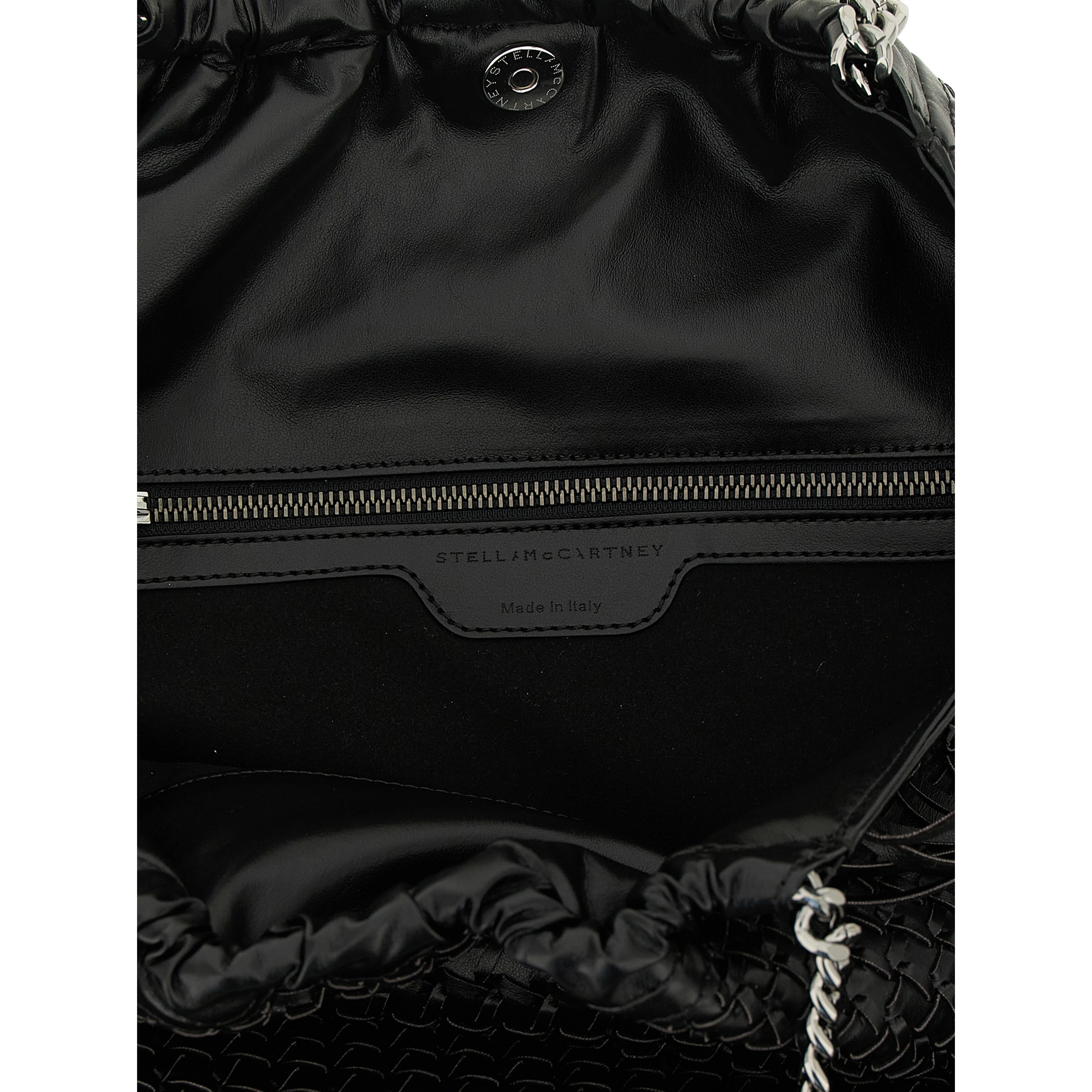 Black Polyamide Shoulder Bag