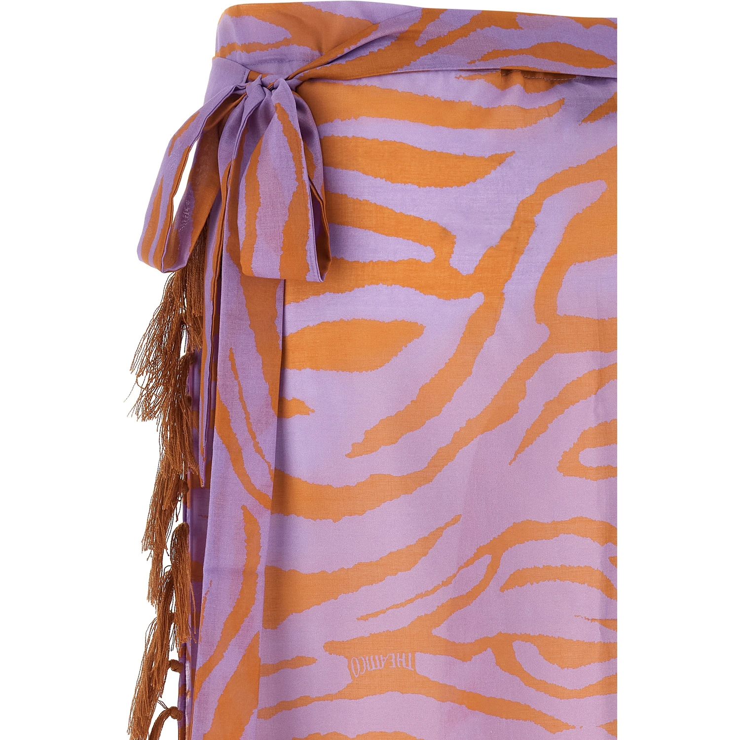 Purple Cotton Skirt