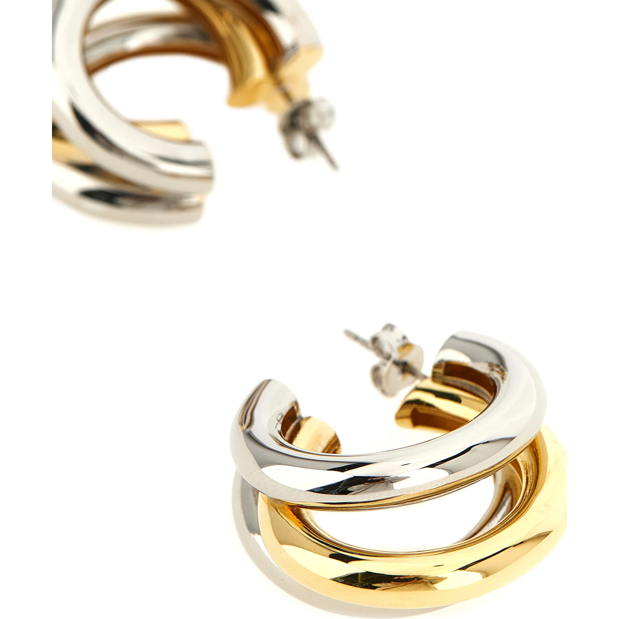 Multicolor Brass Earrings