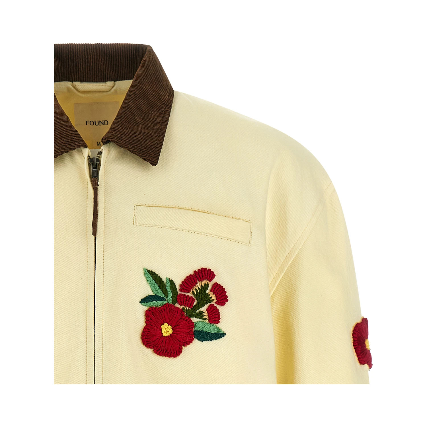Multicolor Cotton Denim Jacket