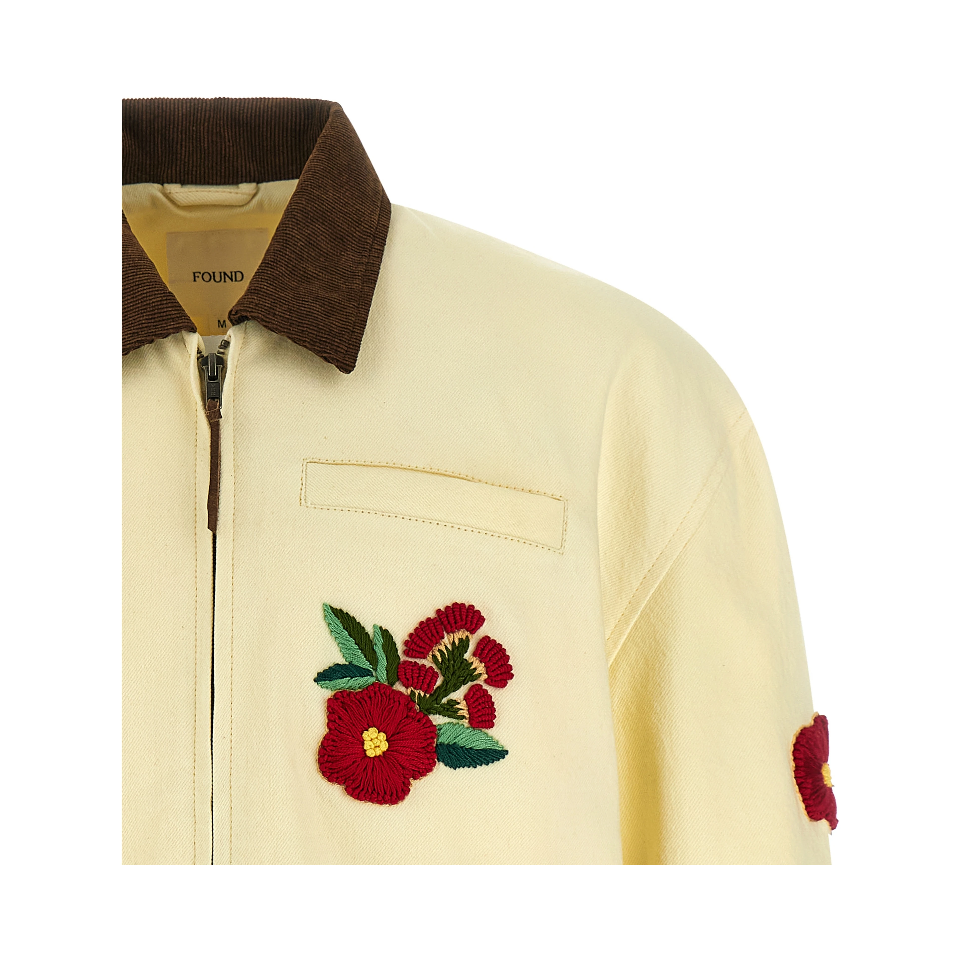 Multicolor Cotton Denim Jacket