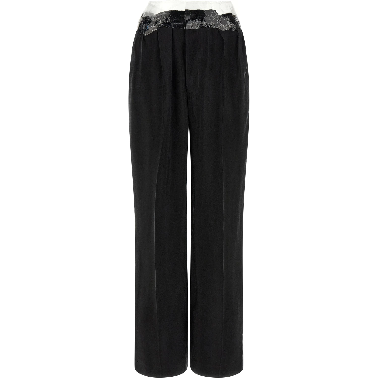 Black Copper Casual Pants