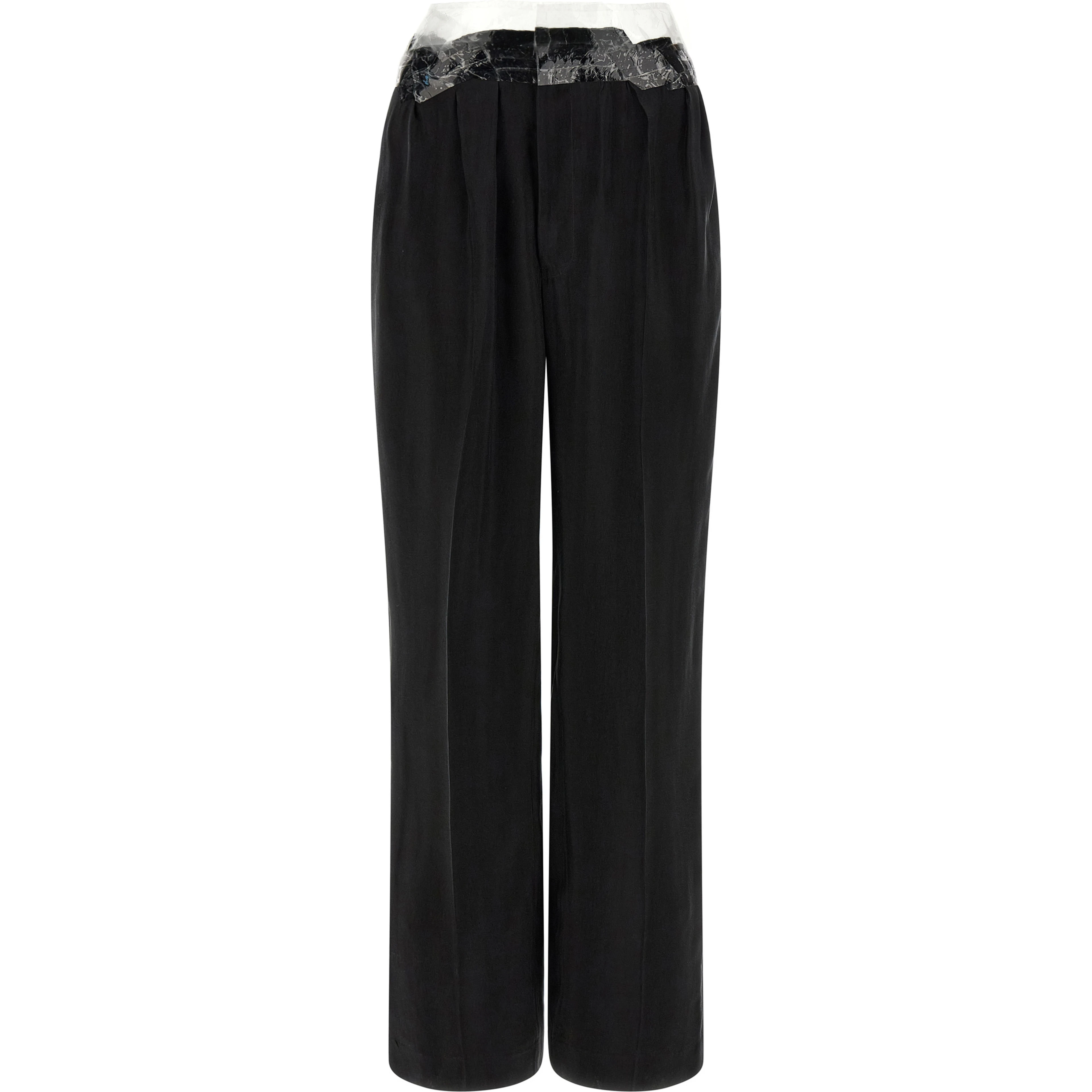 Black Copper Casual Pants