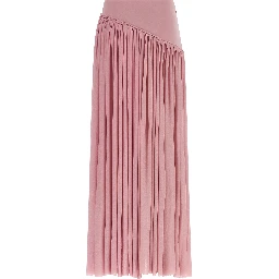 Multicolor Viscose Mini Skirt