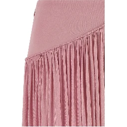 Multicolor Viscose Mini Skirt