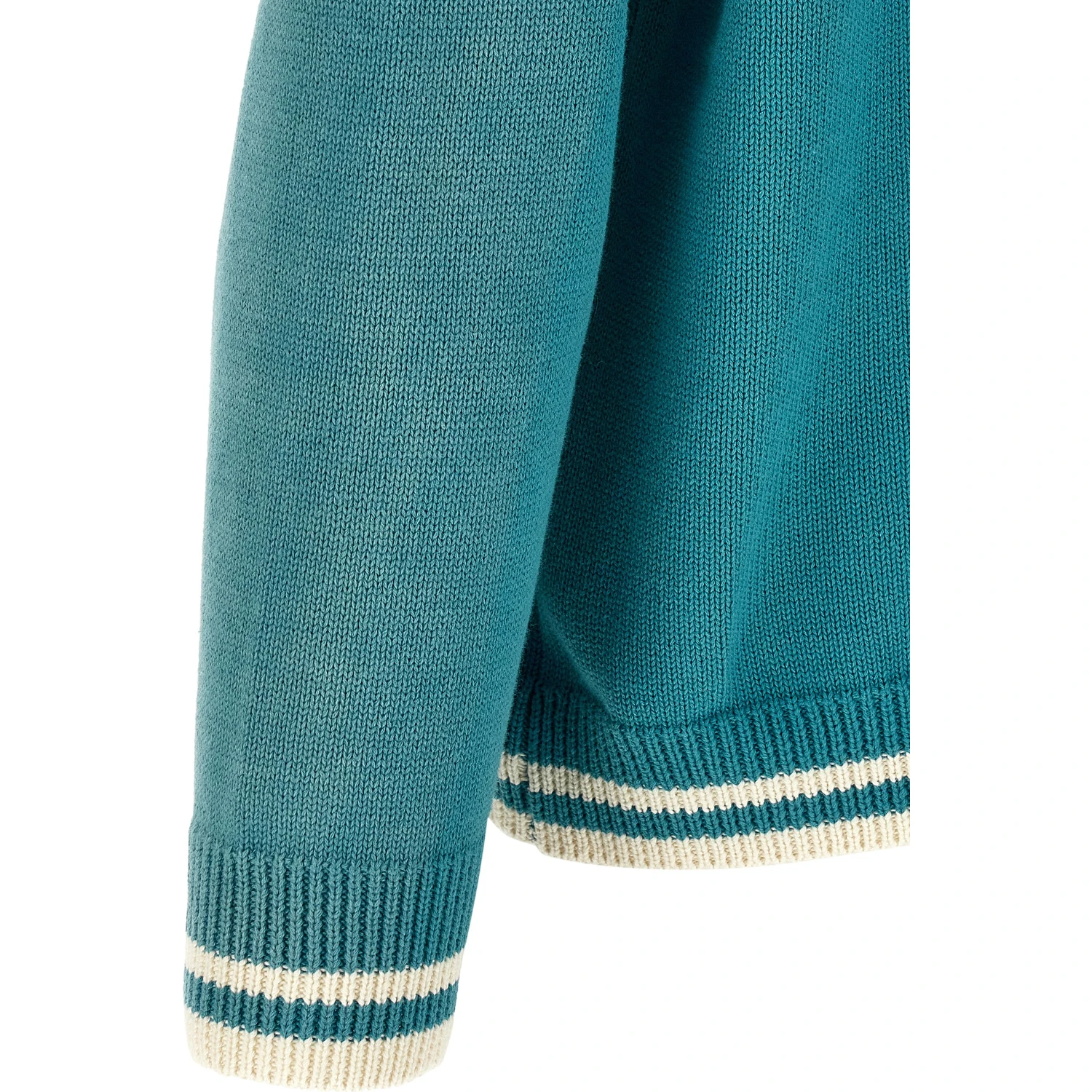 Blue Cotton Cardigan