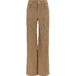 Beige Cotton Jeans Denim