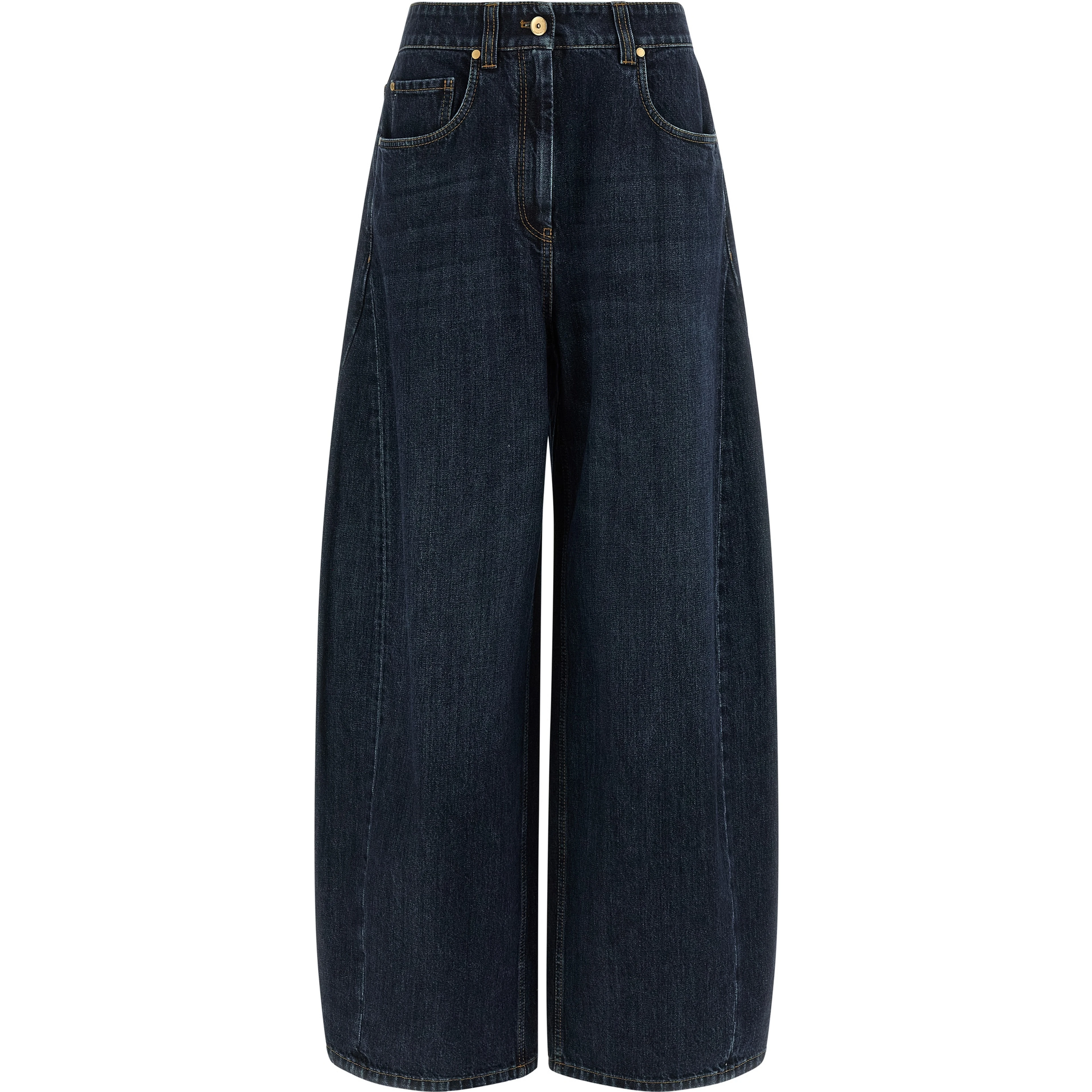 Blue Cotton Jeans Denim