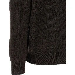 Brown Cashmere Cardigan