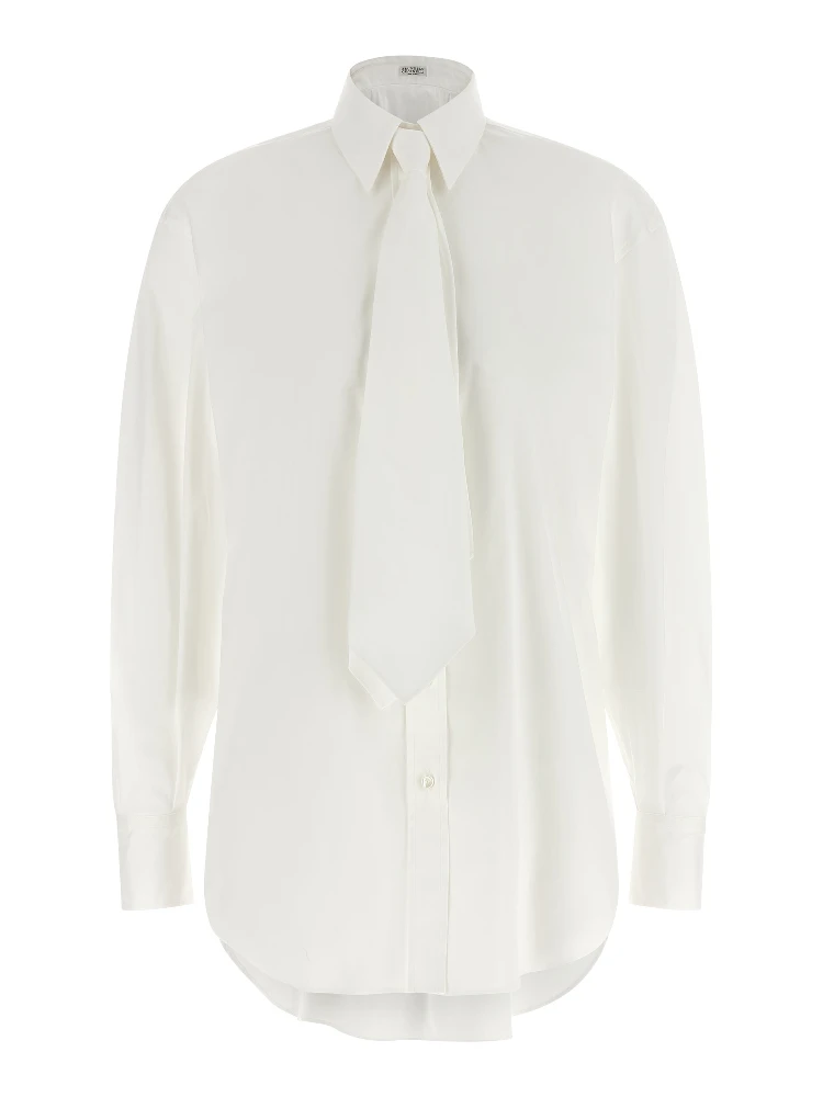 White Cotton Blouse