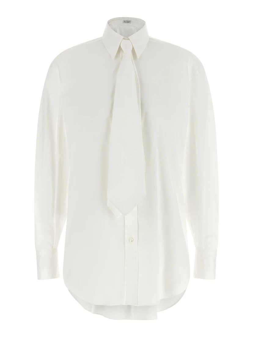 White Cotton Blouse