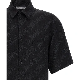 Black Viscose Blouse